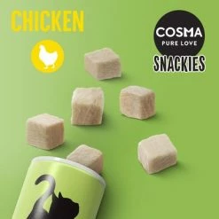 Cosma Snackies Saver Pack -Zooplus Sales Shop 32619 cosma snackies foodboard chicken 1000x1000 6