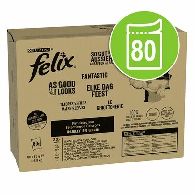 Felix As Good As It Looks Jumbo Pack 80 X 85g