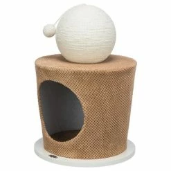 Trixie Cave With Scratching Ball -Zooplus Sales Shop 333298 trixie hoehle kratzball hs 02 1