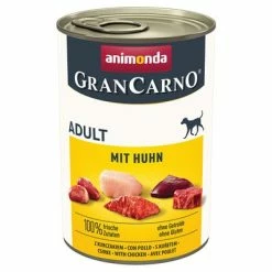 Animonda GranCarno Original Adult 12 X 400g 10 Animonda GranCarno Original Adult 12 X 400g -Zooplus Sales Shop 341596 pla animonda grancarno adult huhn 400g hs 01 8