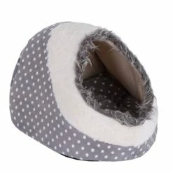 White Dots Snuggle Den -Zooplus Sales Shop 346777 kuschelhoehle white dots 03 07 2013 6