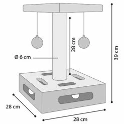 Flamingo Cat Tree Cya 1 -Zooplus Sales Shop 348896 flamingo kratzbaum cya1 hs 02 4