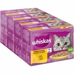 Whiskas Senior Pouches 48 X 85g -Zooplus Sales Shop 355707 pla mars whiskas senior 11 gefluegelauswahl gelee 5