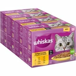 Whiskas Senior Pouches 48 X 85g -Zooplus Sales Shop 355710 pla mars whiskas senior 7 gefluegelauswahl sauce 3