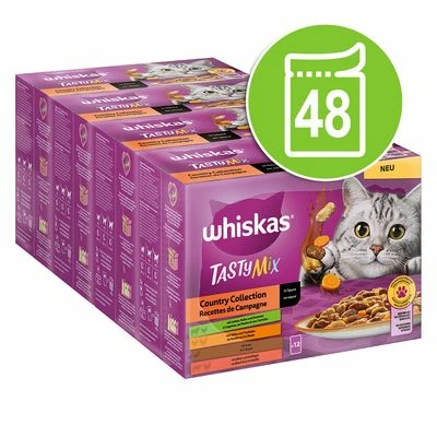 Whiskas Tasty Mix Pouches 48 X 85g