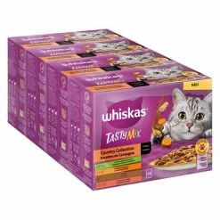 Whiskas Tasty Mix Pouches 48 X 85g -Zooplus Sales Shop 356797 pla multipack whiskas tastymix portionsbeutel countrycollection 48x85g hs 01 2