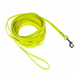 Heim Biothane® Long Dog Lead - Fluorescent Yellow -Zooplus Sales Shop 35720 PLA Heim Biothane Suchleine 10m neon gelbBioThane 163 3