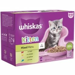 Whiskas Junior Pouches 48 X 85g -Zooplus Sales Shop 358706 pla mars whiskas junior klassische auswahl gelee 4