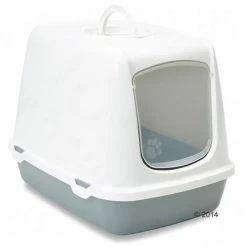 Savic Oscar Litter Box -Zooplus Sales Shop 365829 savic katzentoilette oscar wei grau 10 2014 8