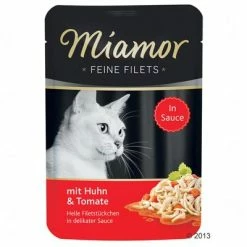 Miamor Fine Filets In Sauce Saver Pack 24 X 100g -Zooplus Sales Shop 370119 miamorfeinefiletstomate 0