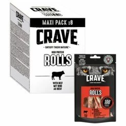 Crave High Protein Rolls 15 Crave High Protein Rolls -Zooplus Sales Shop 371398 mars crave maxi highprotein rolls rind hs 03 0