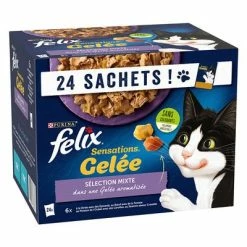 Felix Sensations 24 X 85g -Zooplus Sales Shop 383500 pla nestle felix sensations pouches 24x85g hs 01 3