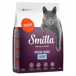 Smilla Dry Cat Food Economy Packs 2 X 4kg -Zooplus Sales Shop 38425 pla smilla light poultry 4kg 9