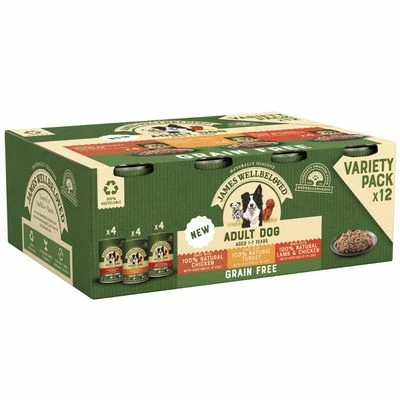 James Wellbeloved Adult Grain Free Cans - Turkey, Lamb & Chicken In Loaf 3 James Wellbeloved Adult Grain Free Cans - Turkey, Lamb & Chicken In Loaf