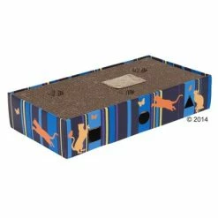 Scratch And Play Cardboard Cat Furniture -Zooplus Sales Shop 434130 scratch play1 7