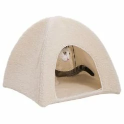 Fleecy Sheepskin Cat Den -Zooplus Sales Shop 450535 katzenzelt dsc0422 8