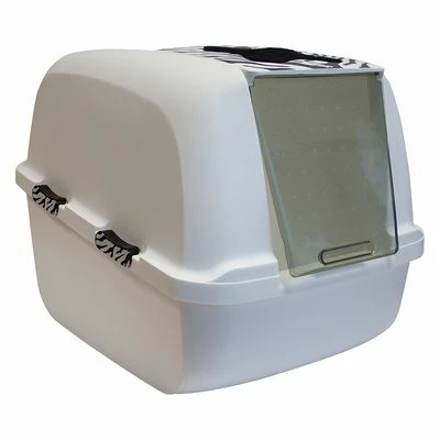 Catit Jumbo Litter Box – White Tiger 3 Catit Jumbo Litter Box – White Tiger