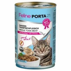 Feline Porta 21 Saver Pack 12 X 400g 13 Feline Porta 21 Saver Pack 12 X 400g -Zooplus Sales Shop 4695 pla felineporta21 tunabreitling 400g 5