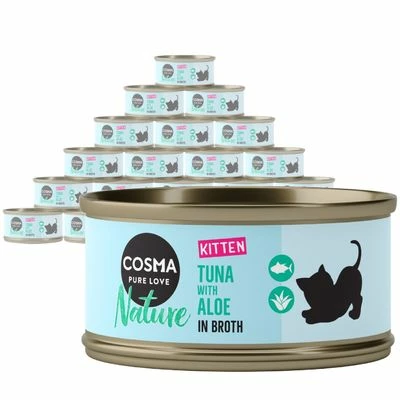 Cosma Nature Kitten Saver Pack 24 X 70g 10 Cosma Nature Kitten Saver Pack 24 X 70g - Image 8