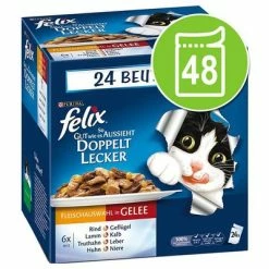 Felix As Good As It Looks Saver Pack 48 X 85g