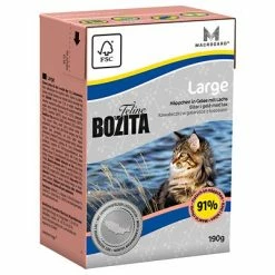 Bozita Feline Tetra Pak Saver Pack 16 X 190g -Zooplus Sales Shop 55026 PLA Bozita Feline Tetrapack Large 190g 5