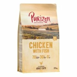 Purizon Adult Grain-Free Dry Cat Food Mixed Trial Pack -Zooplus Sales Shop 55167 pla purizon chicken2 5kg 1000x1000 1 5