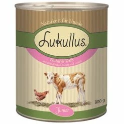 Lukullus Junior Saver Pack 24 X 800g -Zooplus Sales Shop 55526 pla lukullus junior huhn 6 x 800 g 4