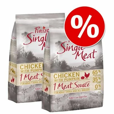 Purizon Single Meat Adult Economy Packs 2 X 12kg