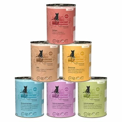 Catz Finefood Can Mixed Trial Pack 6 X 400g - Image 2