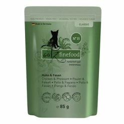 Catz Finefood Pouch 8 X 85g -Zooplus Sales Shop 57346 pla catzfinefood huhnfasan 85g hs 01 6