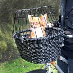 Trixie Bicycle Basket - Black -Zooplus Sales Shop 58025 PLA Trixie Fahrradkorb schwarz 5