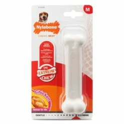 Nylabone DuraChew Bone - Chicken -Zooplus Sales Shop 58998 pla interpet nylabone durachewchicken hs 02 4