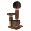 Scorched Wood Cat Tree 1 Scorched Wood Cat Tree -Zooplus Sales Shop 59370 PLA Kratzbaum Burned Wood 59370 1 5