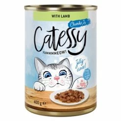 Catessy Chunks In Gravy Or Jelly Saver Pack 24 X 400g -Zooplus Sales Shop 59433 pla catessy jelly lamb 400g 6