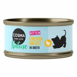 Cosma Nature Kitten Saver Pack 24 X 70g 11 Cosma Nature Kitten Saver Pack 24 X 70g -Zooplus Sales Shop 64777 pla cosmanature kitten chickenbreast 70g 4