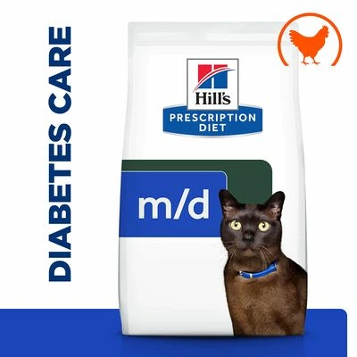 Hill's Prescription Diet Feline M/d Diabetes Care - Chicken 3 Hill's Prescription Diet Feline M/d Diabetes Care - Chicken
