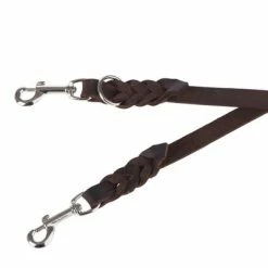 Heim Plaited Leather Double Dog Lead - Brown 14 Heim Plaited Leather Double Dog Lead - Brown -Zooplus Sales Shop 66497 heim lederleine fg 10 2