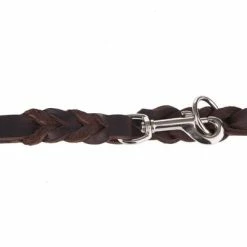 Heim Plaited Leather Double Dog Lead - Brown 15 Heim Plaited Leather Double Dog Lead - Brown -Zooplus Sales Shop 66497 heim lederleine fg 2 0