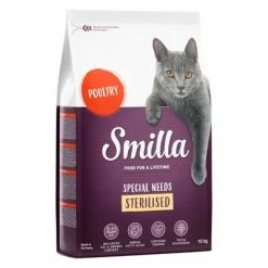 Smilla Dry Cat Food Economy Packs 2 X 10kg -Zooplus Sales Shop 66884 pla smilla sterilised poultry 10kg 9