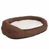 Oval Memory Foam Dog Bed - Brown -Zooplus Sales Shop 67053 hundebett memory oval braun fg 3288 7