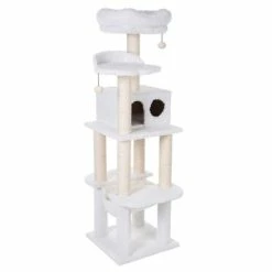 Fluffy II Cat Tree -Zooplus Sales Shop 69897 pla la digue wollweiss fg 0489 3