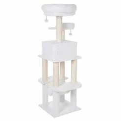 Fluffy II Cat Tree -Zooplus Sales Shop 69897 pla la digue wollweiss fg 0490 6