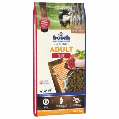 Bosch Adult Lamb & Rice Dry Dog Food 3 Bosch Adult Lamb & Rice Dry Dog Food