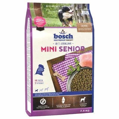 Bosch Adult Mini Senior Dry Dog Food 3 Bosch Adult Mini Senior Dry Dog Food