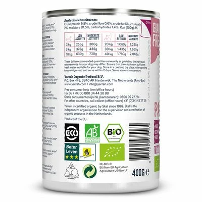 Yarrah Organic Pork Paté With Organic Parsley & Organic Thyme 6 Yarrah Organic Pork Paté With Organic Parsley & Organic Thyme - Image 4