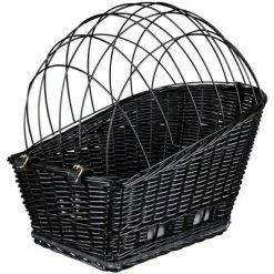 Trixie Rear-Mounted Bicycle Basket - Black -Zooplus Sales Shop 70447 pla trixie fahrradkorb mit gitter 8