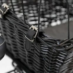 Trixie Rear-Mounted Bicycle Basket - Black -Zooplus Sales Shop 70447 trixie fahrradkorb mit gitter hs 05 5