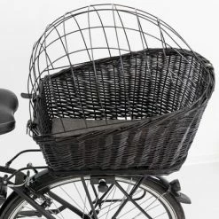 Trixie Rear-Mounted Bicycle Basket - Black -Zooplus Sales Shop 70447 trixie fahrradkorb mit gitter hs 06 3