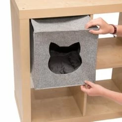 Felt Cat Den For Shelves -Zooplus Sales Shop 70615 katzenhoehle f regale aus filz fg 5471 7