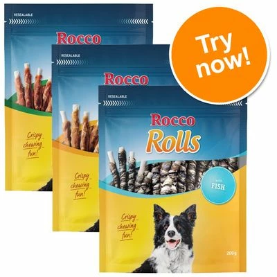 Rocco Rolls Chew Sticks Mixed Trial Pack 3 Rocco Rolls Chew Sticks Mixed Trial Pack